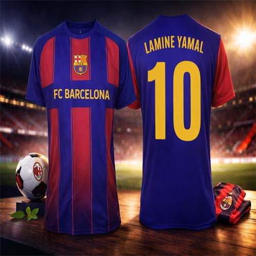 FC Barcelona Lamine Yamal 10 Jersey