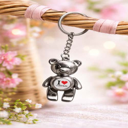 I Love Firenze Teddy Bear Keychain Florence Souvenir