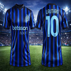 Inter Milan Football Jersey #10  Lautaro Edition