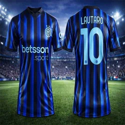 Inter Milan Football Jersey #10  Lautaro Edition