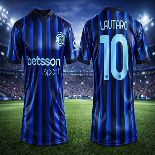 Inter Milan Football Jersey #10  Lautaro Edition