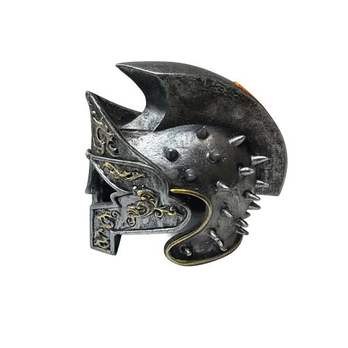 Antique decorated metal Helmet