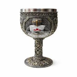Crusader Knight Chalice Vintage Style Cup