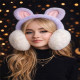 Cute Cat Ear Earmuffs Plush Headband
