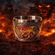 Dragon Shot Glass with Stainless Steel Insert