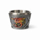 Dragon Shot Glass with Stainless Steel Insert