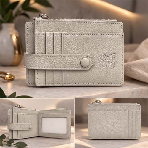 Firenze Elegance Compact Leather Wallet