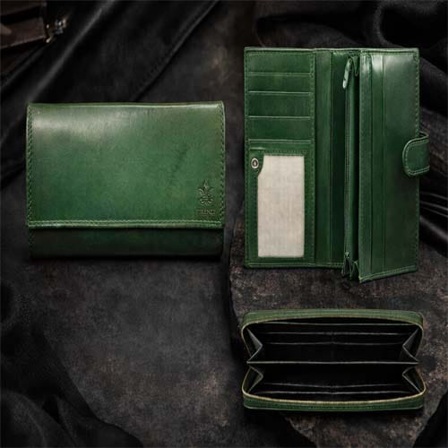 Firenze Emerald Heritage Wallet