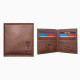 Firenze Heritage Brown Leather Wallet