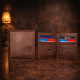 Firenze Heritage Brown Leather Wallet