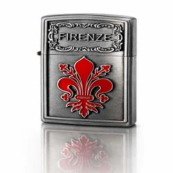 Firenze Heritage Edition Silver Windproof Lighter