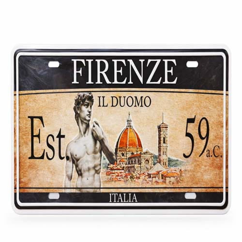 Firenze Heritage Metal Plate