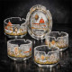 Florence Landmark Glass Ashtray Firenze Italy Collectible