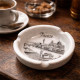 Firenze Ceramic Trinket Dish Vintage Florence Skyline Souvenir