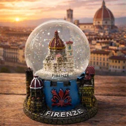 Florence Cathedral Glitter Snow Globe