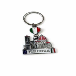 Florence Duomo Charm Keyring Travel Keepsake