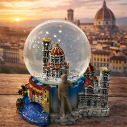 Florence Duomo Crystal Snow Globe