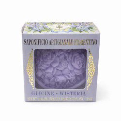 Glicine Wisteria Luxury Soap  Made in Italy Floral Fragrance