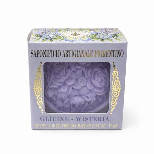 Glicine Wisteria Luxury Soap  Made in Italy Floral Fragrance