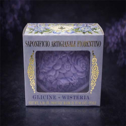 Glicine Wisteria Luxury Soap  Made in Italy Floral Fragrance