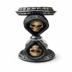 Gothic Skull Hourglass Grim Reaper Sand Timer Decor