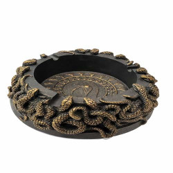 Gothic Snake Ashtray Vintage Resin Cigarette Holder