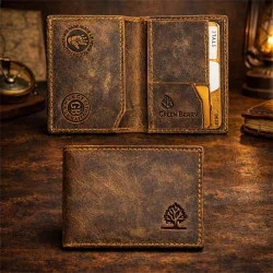 Green Berry Legacy Leather Wallet