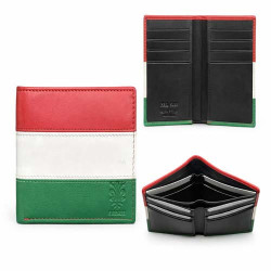Italia Classic Bifold Leather Wallet