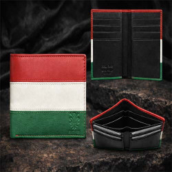 Italia Classic Bifold Leather Wallet