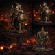 Legendary Greek Warrior Spartan Statue