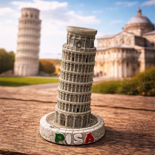 Miniature of the Leaning Tower of Pisa