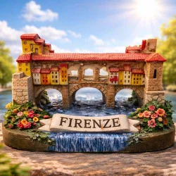 Miniature Ponte Vecchio In Italia