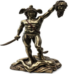 Perseus and Medusa: bronze victory