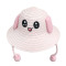 Pink children's sun hat