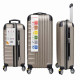 Premium ABS Luggage Set Expandable Spinner Suitcase for Travel