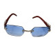 Sunglasses with dragon embellishments