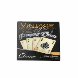 Vintage Playing Cards Deck Premium Poker Cards