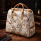 Vintage World Map Travel Bag Retro Duffle