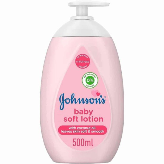 Johnson’s Baby Soft Skin Lotion 500ml