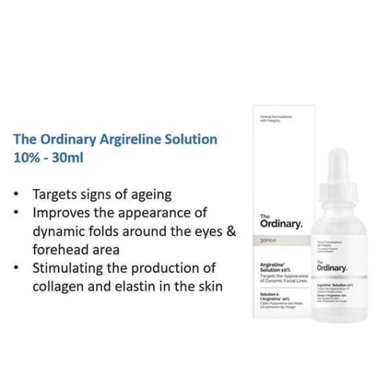 The Ordinary Argireline 10% Peptide Serum 30ml