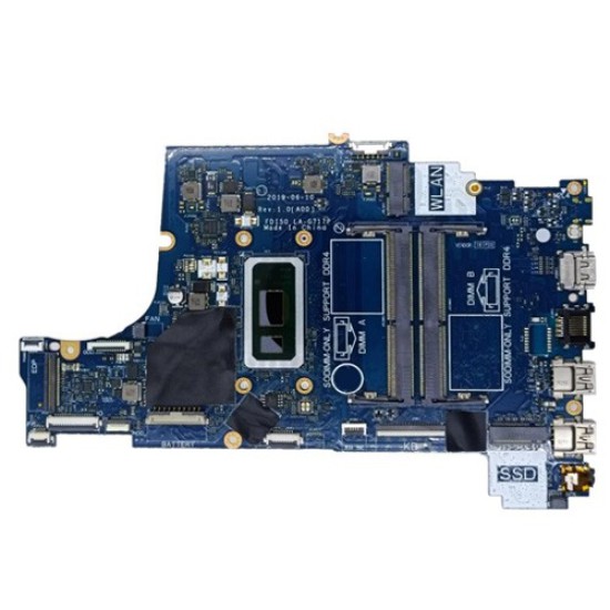 DELL V3490 LA-G717P i3 10th Gen Laptop Motherboard