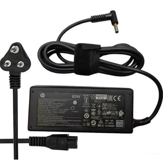 HP 65W 19.5V 3.33A Blue Pin Laptop Charger